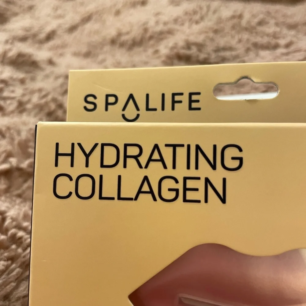 NWT Spalife Collagen Lip Masks Infused with Red Wine and Antioxidants